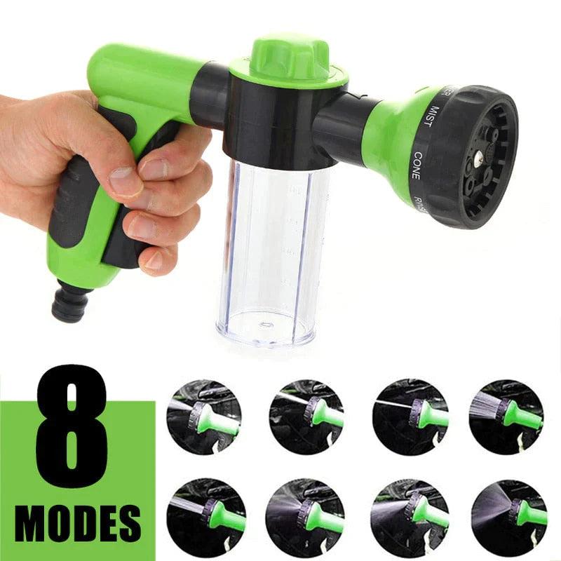 Jet Spray Water Gun Hose Nozzle for Powerful Watering and Cleaning