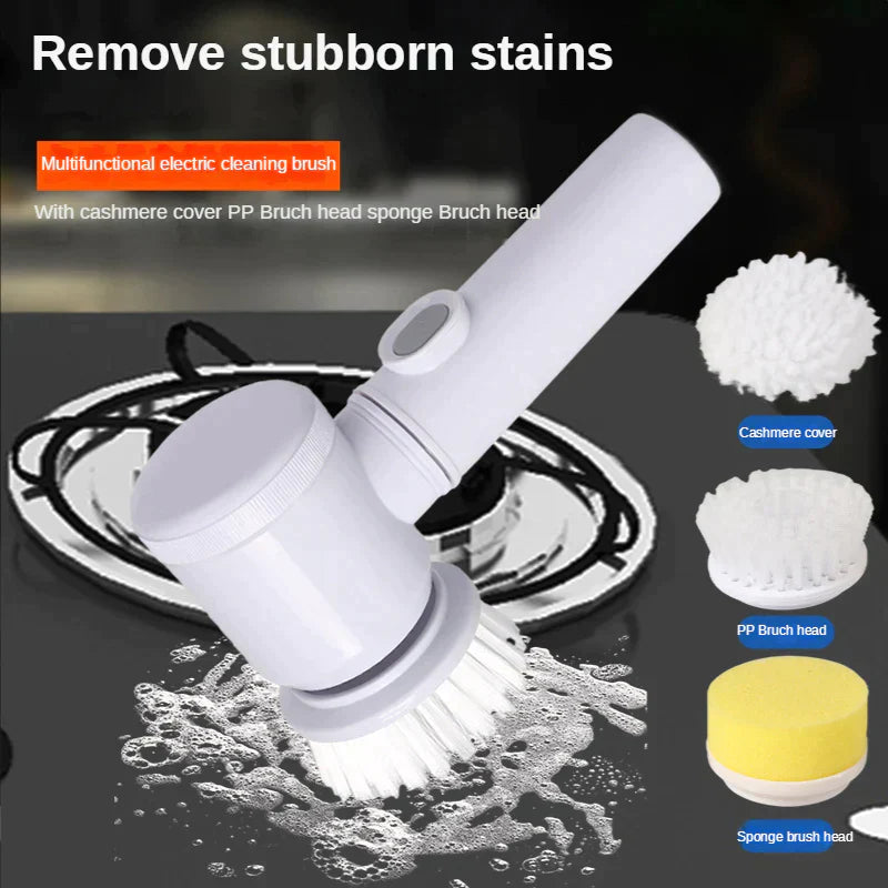 Versatile 3-in-1 Multifunctional Electric Cleaning Brush for Efficient Cleaning Tasks