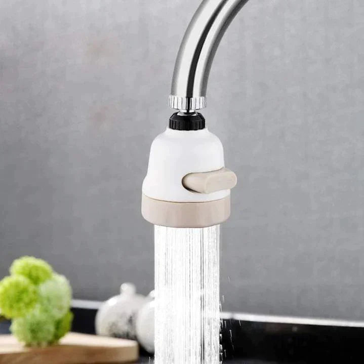 Efficient Water-Saving Nozzle with Three Modes for Faucet Aeration