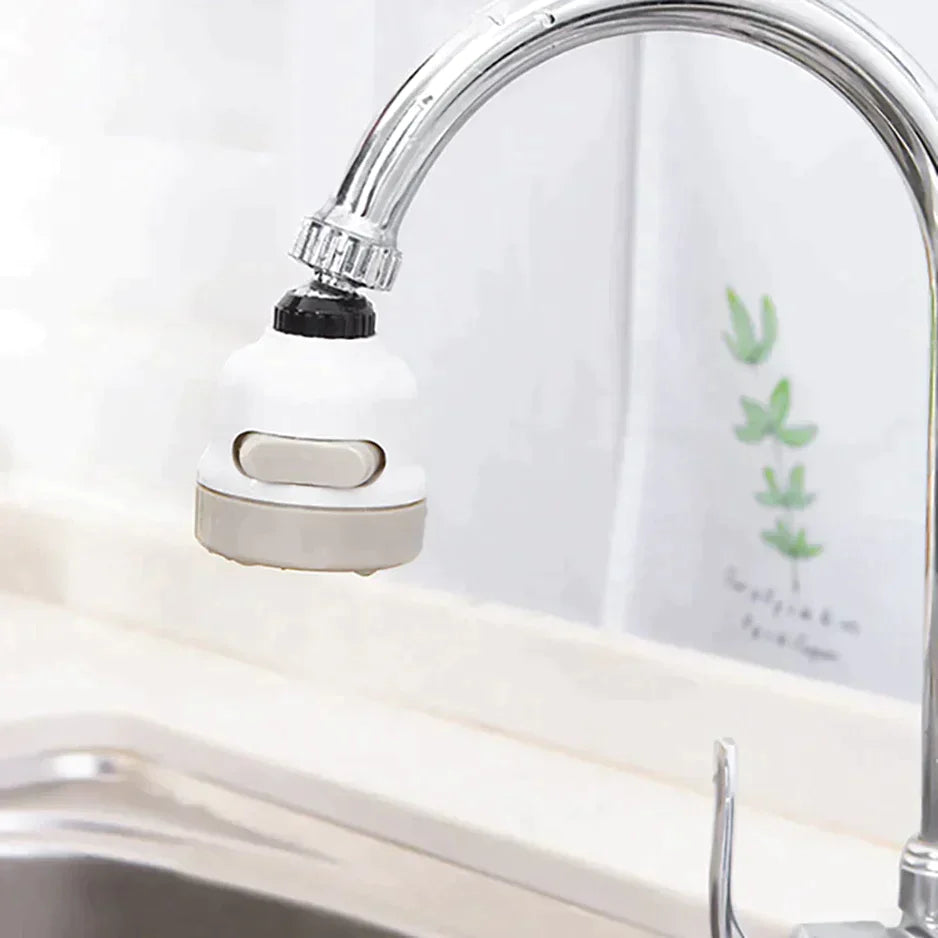 Efficient Water-Saving Nozzle with Three Modes for Faucet Aeration