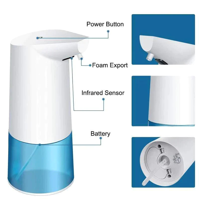 Automatic Touchless Foam Soap Dispenser with Induction Technology